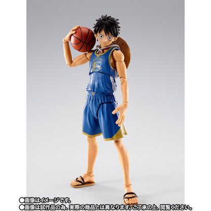(PREVENTA) S.H.Figuarts x NBA Monkey D. Luffy -Teams Limited Ver.- (One Piece)