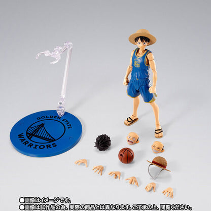 (PREVENTA) S.H.Figuarts x NBA Monkey D. Luffy -Teams Limited Ver.- (One Piece)