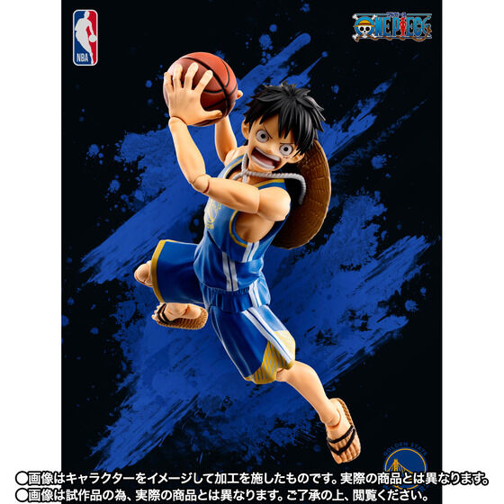 (PREVENTA) S.H.Figuarts x NBA Monkey D. Luffy -Teams Limited Ver.- (One Piece)