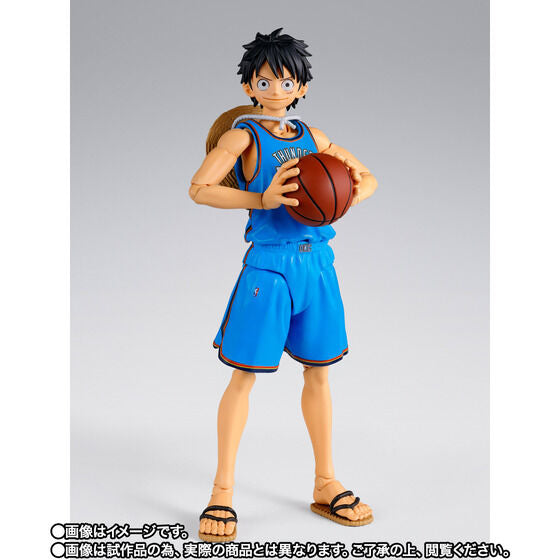 (PREVENTA) S.H.Figuarts x NBA Monkey D. Luffy -Teams Limited Ver.- (One Piece)