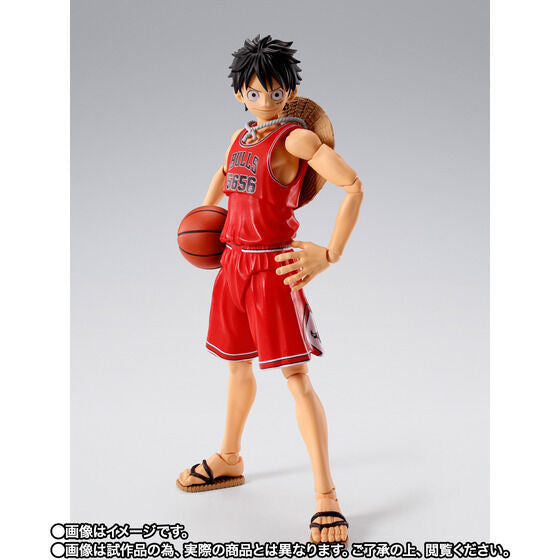 (PREVENTA) S.H.Figuarts x NBA Monkey D. Luffy -Teams Limited Ver.- (One Piece)