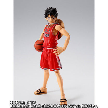 (PREVENTA) S.H.Figuarts x NBA Monkey D. Luffy -Teams Limited Ver.- (One Piece)