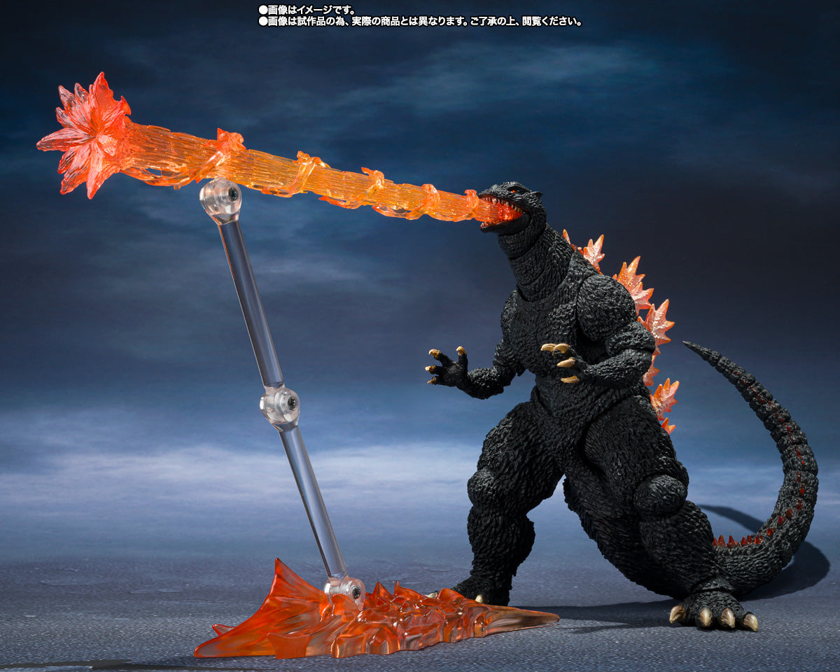 (PREVENTA DAM) S.H.MonsterArts GODZILLA [2004] HEAT RAY Ver. VS NEW GOTENGO