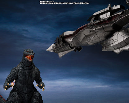 (PREVENTA DAM) S.H.MonsterArts GODZILLA [2004] HEAT RAY Ver. VS NEW GOTENGO