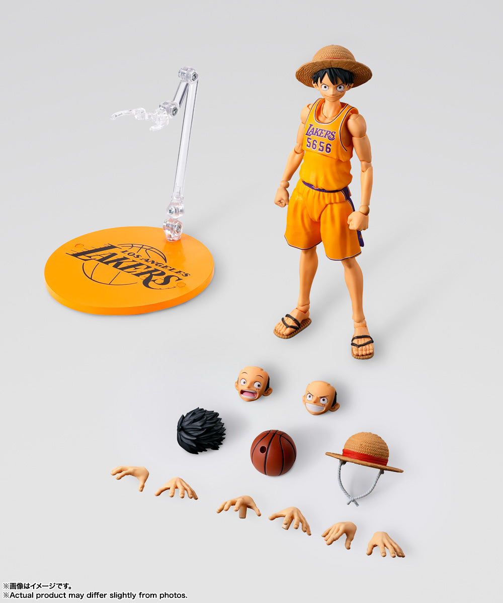 (PREVENTA) S.H.Figuarts x NBA Monkey D. Luffy -Teams Limited Ver.- (One Piece)