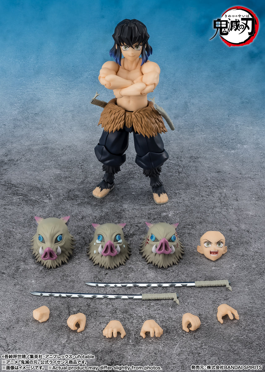 (PREVENTA) S.H.Figuarts Inosuke Hashibira (Demon Slayer: Kimetsu no Yaiba)